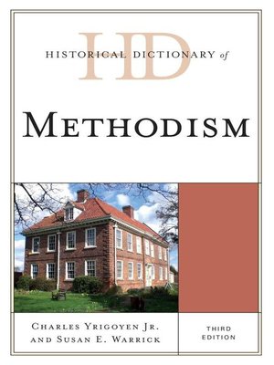 cover image of Historical Dictionary of Methodism